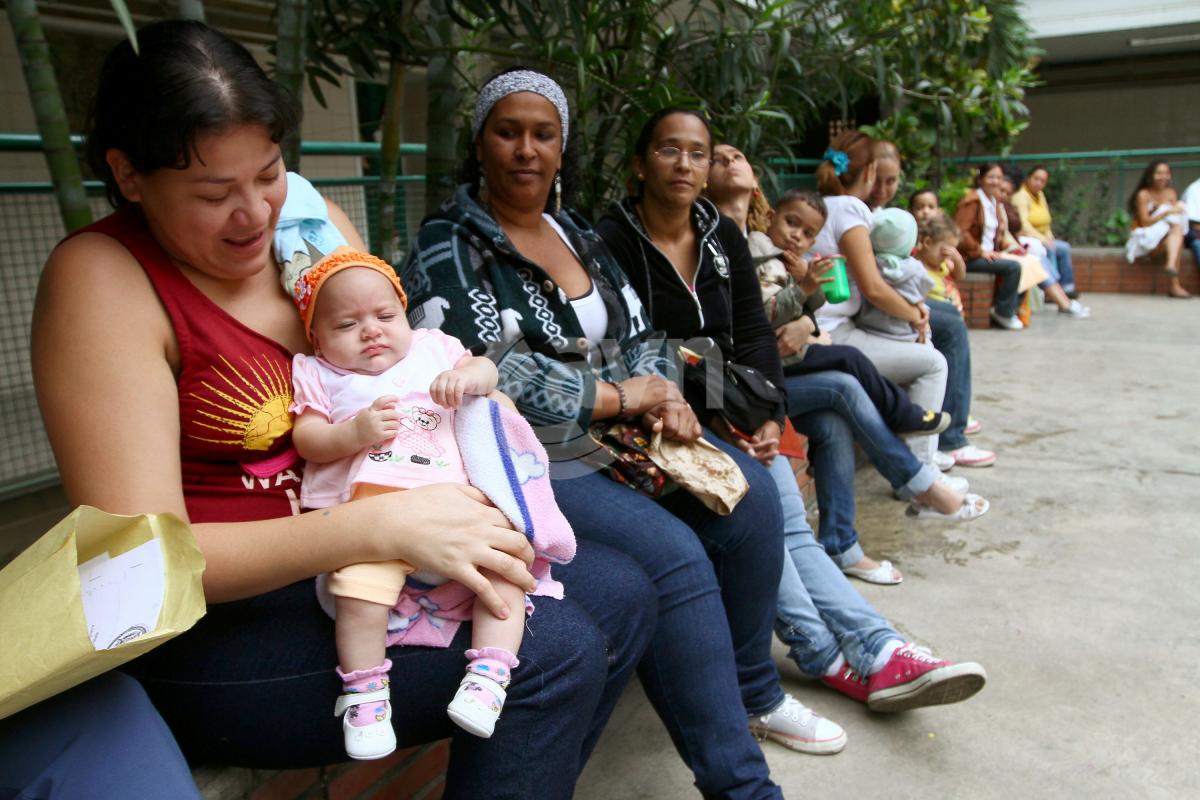 Mères et enfants du Venezuela