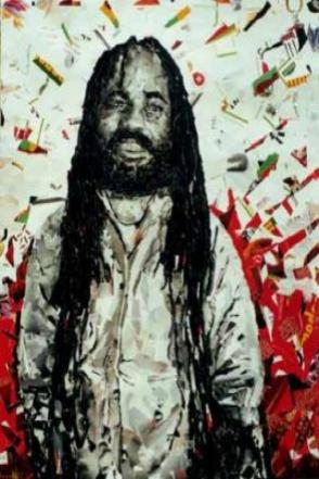 Mumia Abu Jamal - Collage de Mustapha Boutadjine