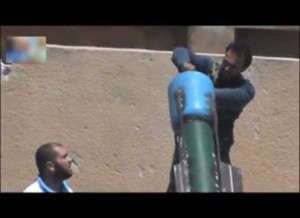 Terroristes en Syrie - obus chimques